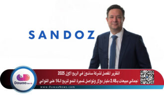 التقرير المفصل لشركة ساندوز في الربع الاول 2025 ..اجمالي مبيعات بـ2.48 مليار دولار وتواصل لمسيرة النمو للربع الـ14 على التوالي