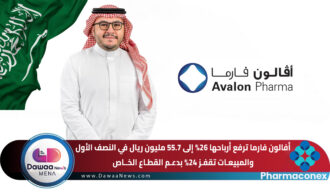 أفالون فارما ترفع أرباحها 26% إلى 55.7 مليون ريال في النصف الأول.. والمبيعات تقفز 24% بدعم القطاع الخاص